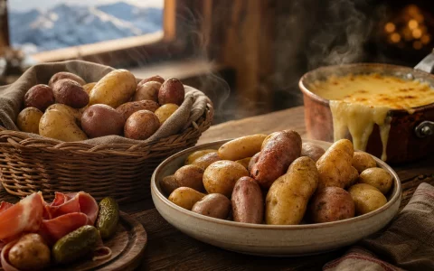 Quels légumes et crudités servir avec une raclette ?
